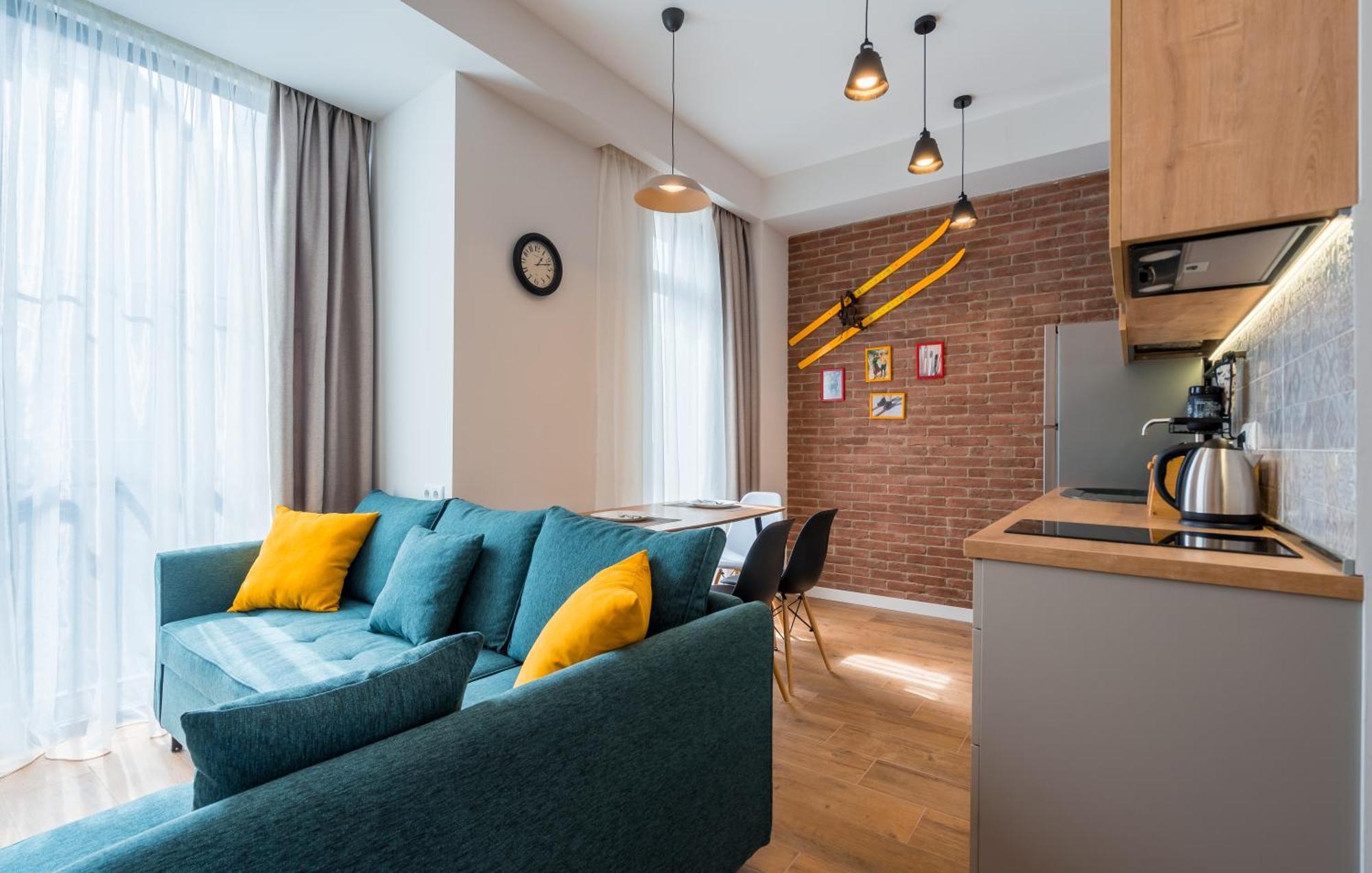 2-Room Apartment, Redco, Alpic 405 Гудаури Экстерьер фото